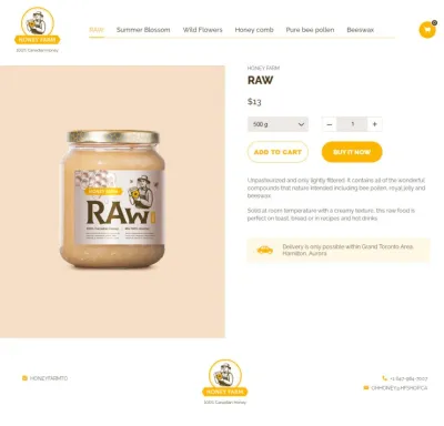 Страница товара